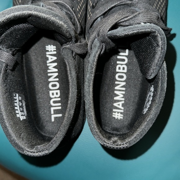 NoBull Black Mid Suede Trainer - Picture 4 of 5